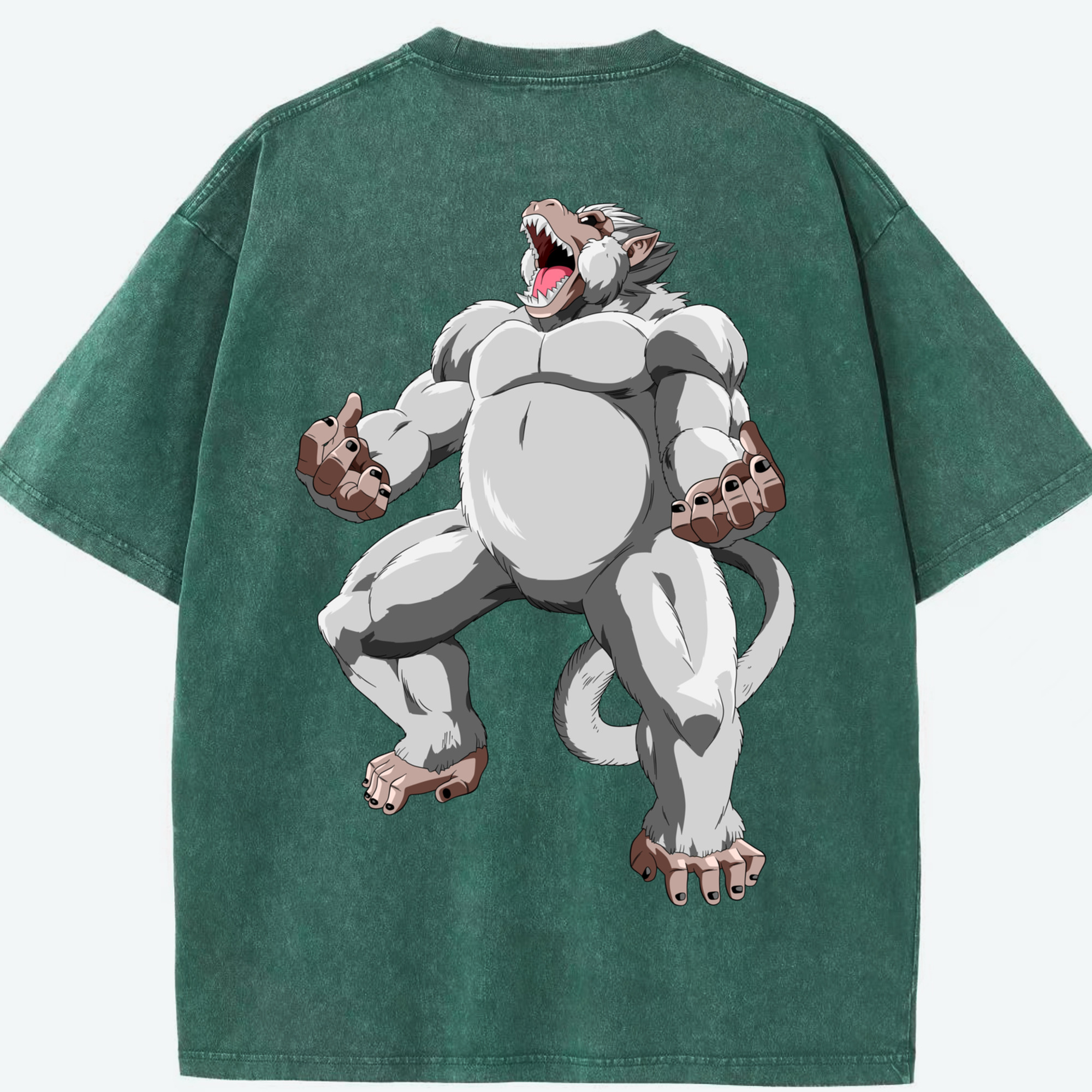 （画像用） ドラゴンボール DRAGON BALL 綿100% ヴィンテージ風 半袖Tシャツ（背面プリント）